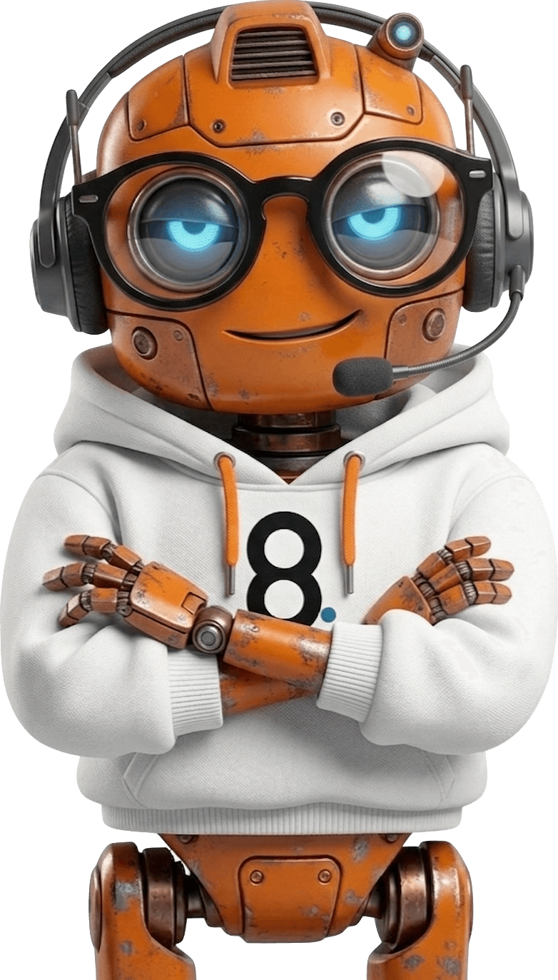 Dodzie holding the chat launcher