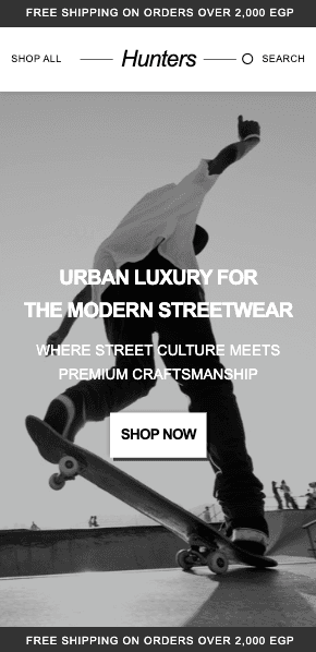 Hunters mobile preview